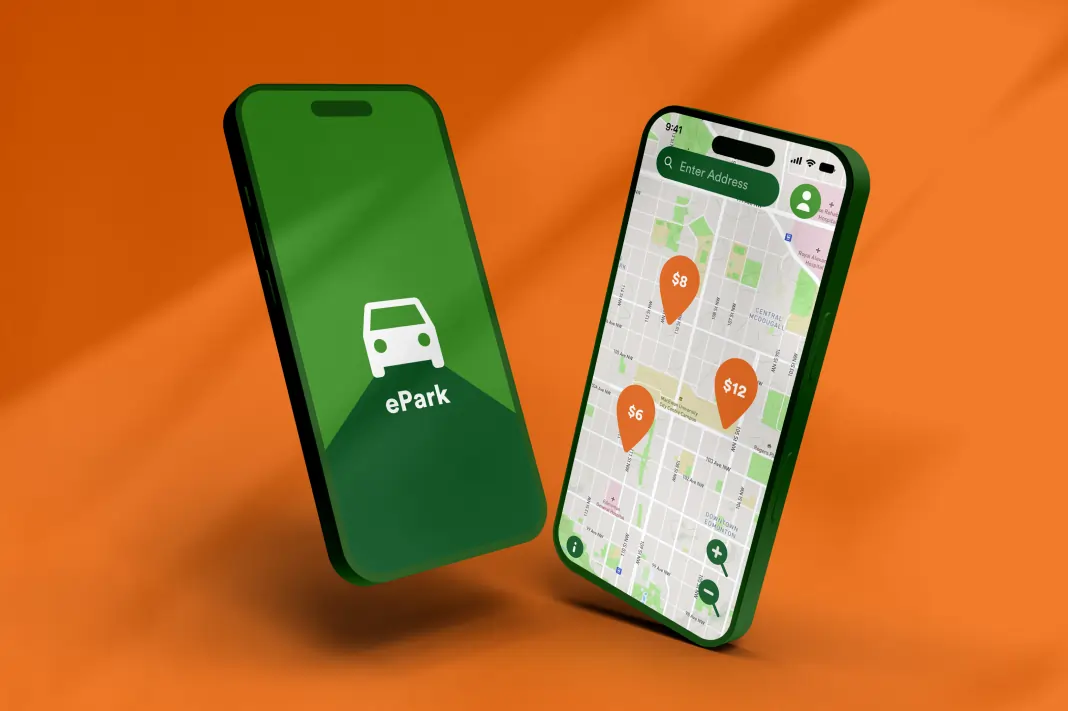 A photo of ePark App Redesign (IOS)