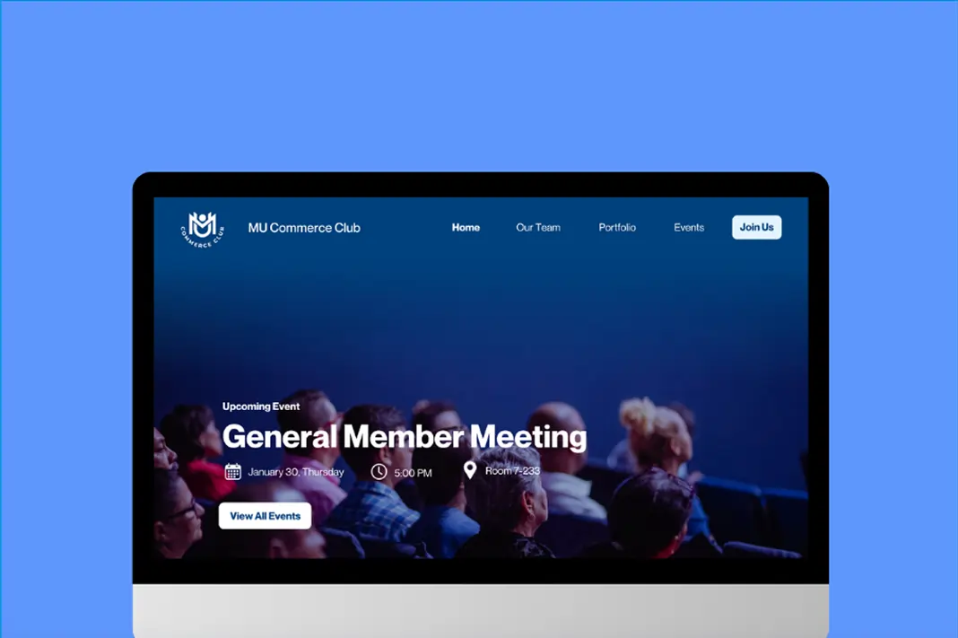 A photo of MacEwan University Commerce Club